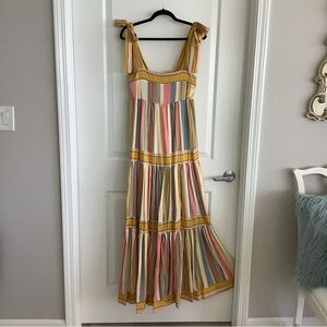 By Together Colorful Striped Maxi Dress